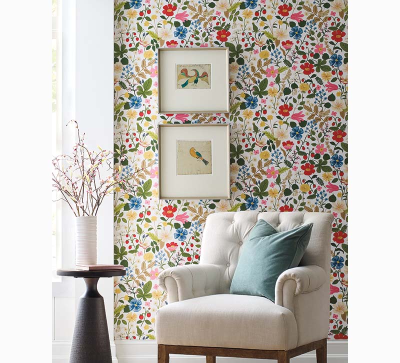 York Wallcoverings Partners With Rifle Paper Co. On Wallpaper Designs